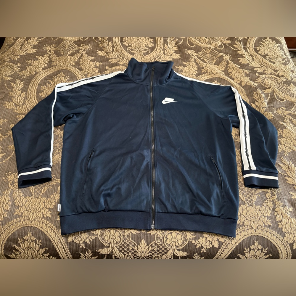 Men's Size XL Nike Sportswear NSW Full Zip Jacket Obsidian Blue Great Condition!